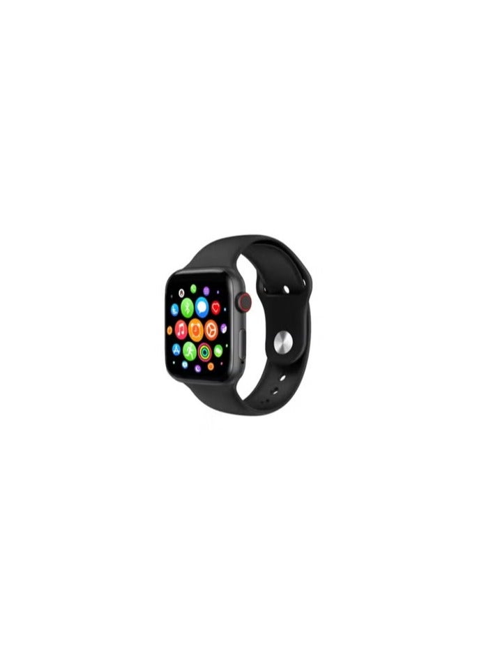 Black Silicone Replacement Band for Apple Watch…