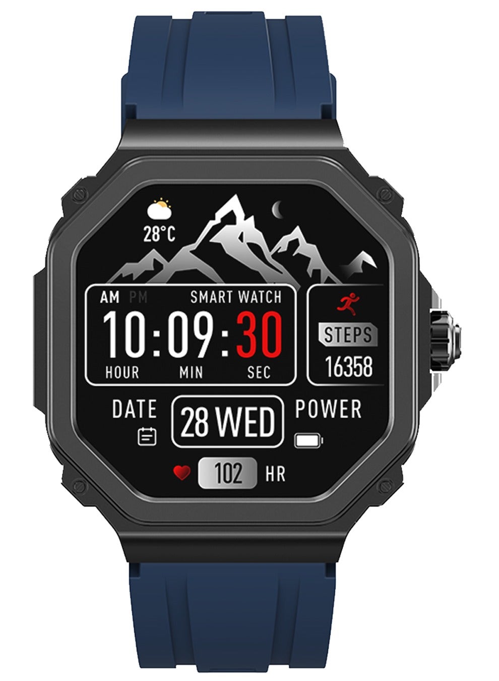 GRABIT G-TRAX Smartwatch – 1.43” AMOLED, Bluetooth…