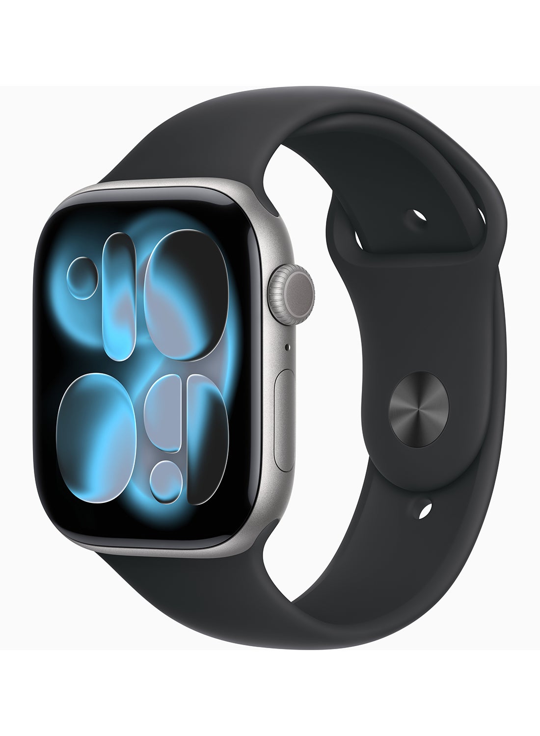 Compare Watch Series 11 GPS 46mm Middle East Version Space Grey Aluminium Case With Black Sport Band SG Case  SM at KSA Price