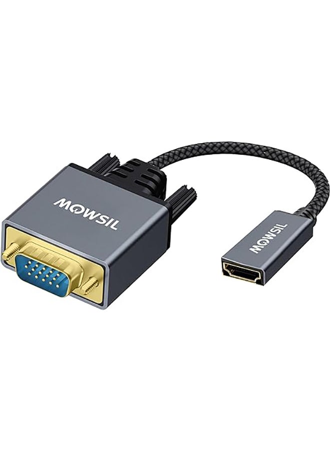 VGa to HDMI Adapter,VGA Male to HDMI Female…