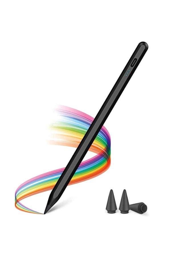 Compare Upgraded Stylus Pen, iPad Pencil, Ultra High Precision and Sensitivity, Palm Rejection, Prevents False ONOFF Touch, Power Display, Tilt Sensitivity, Magnetic Adsorption for iPad 2018 and Later, Black at KSA Price