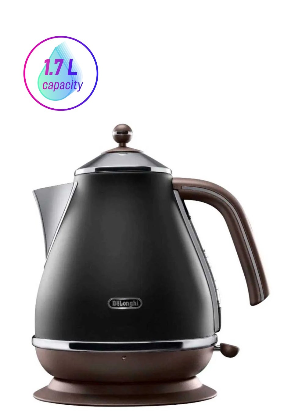 Compare Icona Vintage Electric Kettle 1.7 L 2000 W KBOV2001.BK Black at KSA Price