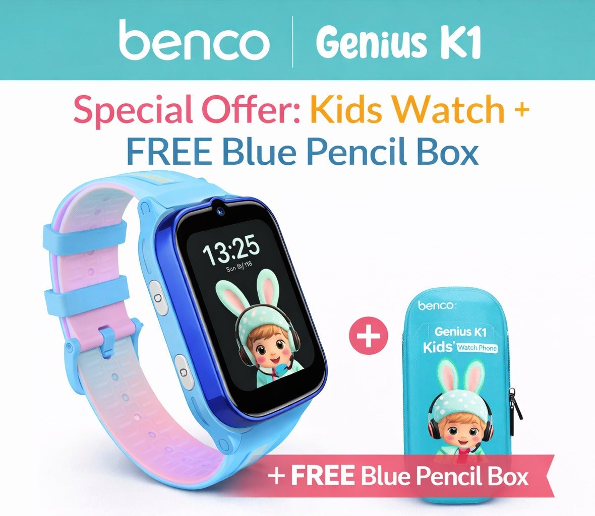 Kids Smartwatch 4G with GPS Tracking, Video Calling…