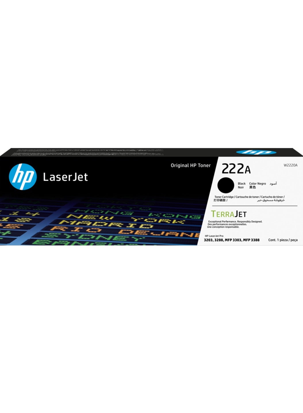 222A Black Original LaserJet Toner Cartridge For…