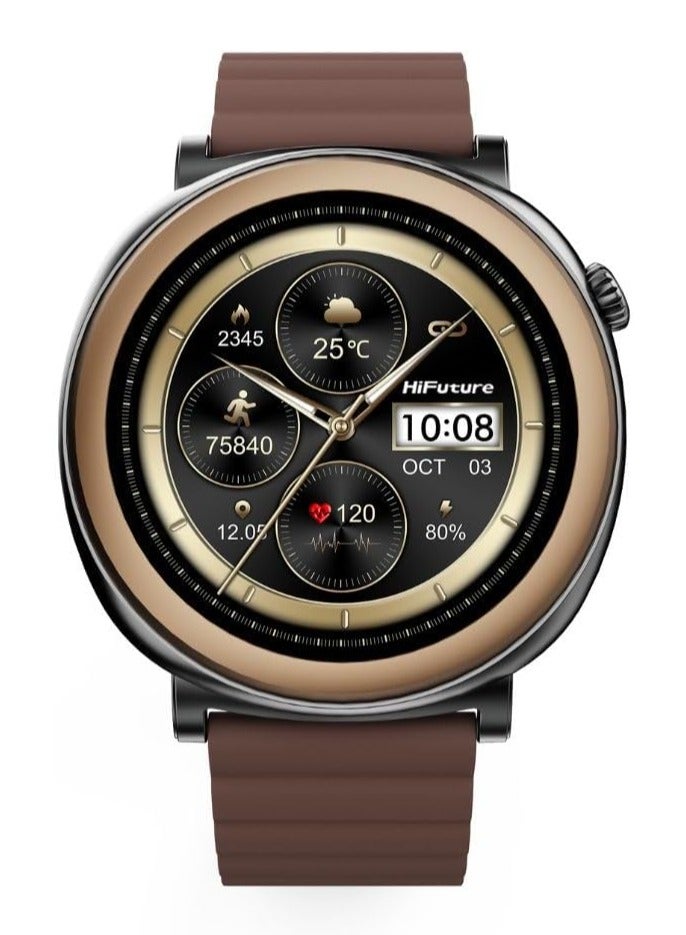 HiFuture AURORA Smartwatch, 1.43 Inch Amoled Display,…