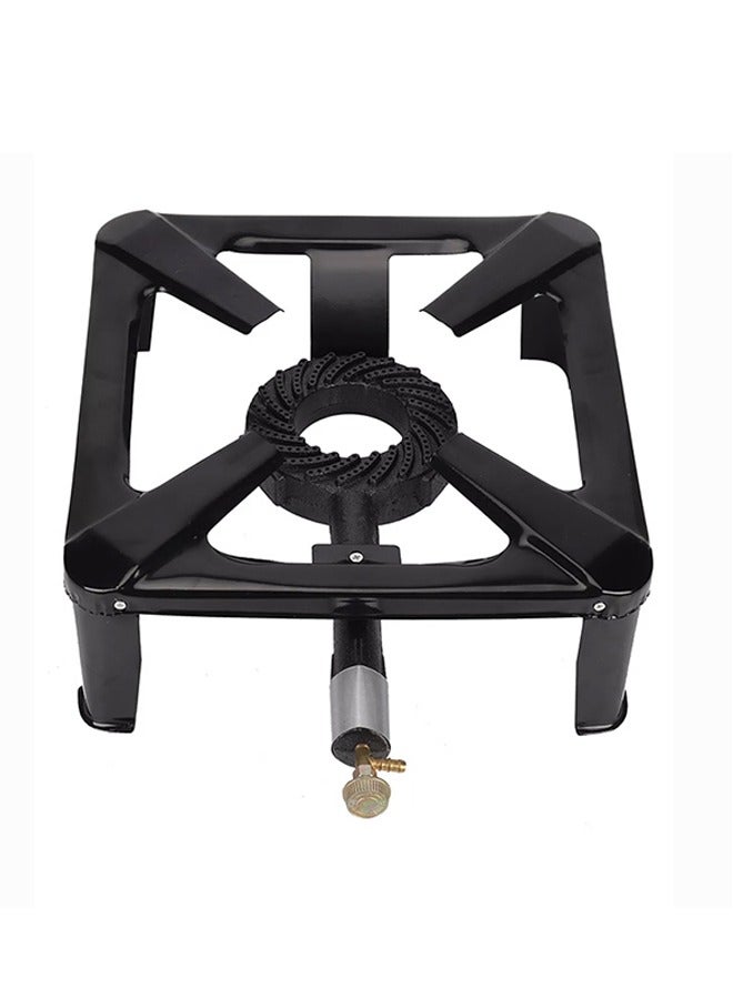 Compare Majestic Cast Iron Stove 38X38X15 Cm – Large Portable Single Gas Burner For Camping, Outdoor, Or Home Use, High Temperature & Corrosion Resistant With Adjustable Knobs at KSA Price