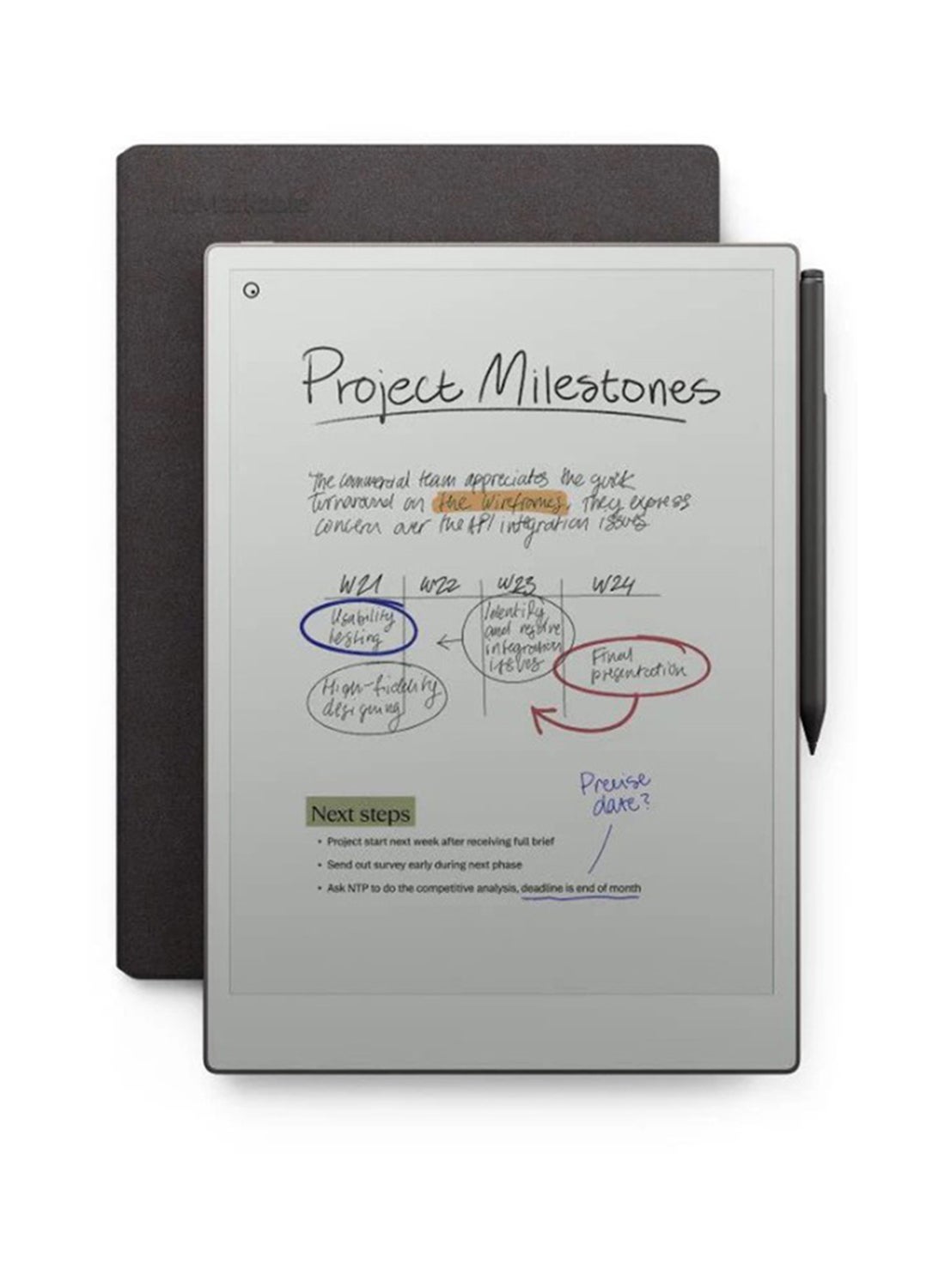 Compare Paper Pro Bundle  11.8Inch Color Digital Tablet with Marker Plus And Mosaic Basalt book Folio, Adjustable Reading Light, Real Paper Feel, and 14Day Battery Life at KSA Price