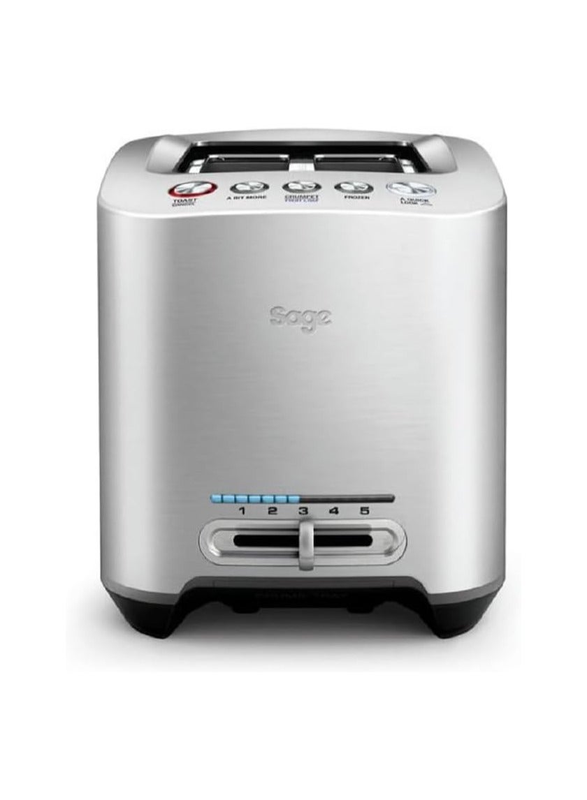 Compare The Smart Toast 2 Slice Toaster with ExtraWide Slots & LED Indicator, Brushed AluminiumUAE Version, 2 Year Manufacturer Warranty at KSA Price