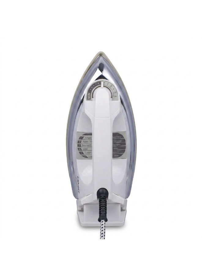 Compare Heavy Iron 2KG | Practical Heavy Iron Design | Convenient Garment Care | Suitable for Everyday Ironing | White and Silver Finish | 2Year Warranty | CK2132 | White and Silver 1200 W CK2132 WhiteCream at KSA Price