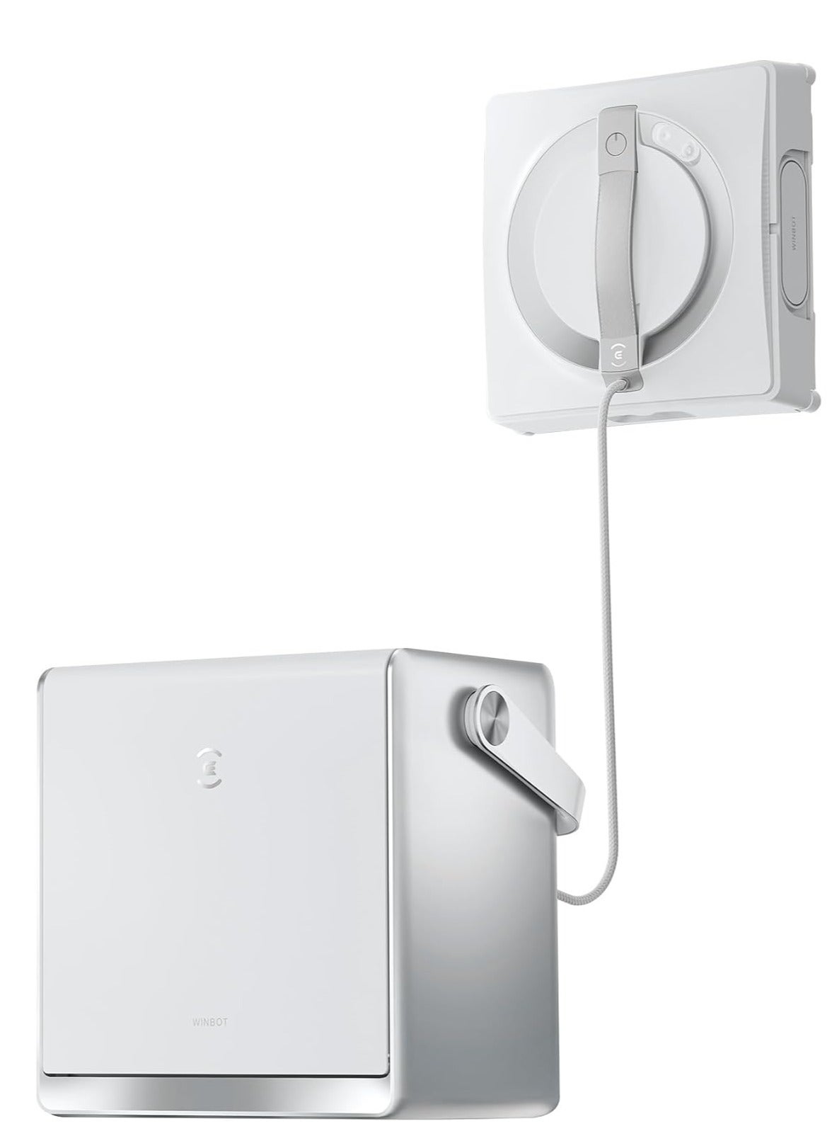 Compare Winbot W2 Omni Potable Window Cleaning Robot,Intelligent Cleaning with ThreeNozzle WideAngle Spray Technology,Win SLAM 4.0 Path Planning,Deep Edge Cleaning,5500Pa Suction PowerWhite 0.6 L 96.0 W WG82111 White at KSA Price