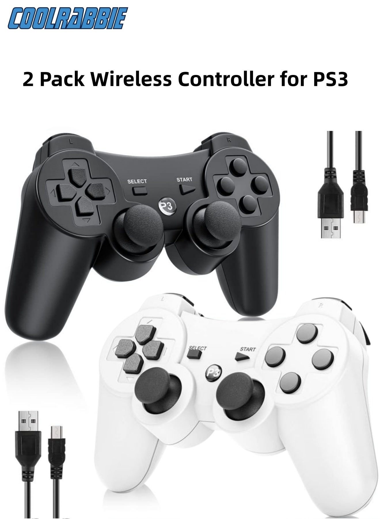 Replacement Gaming Pad for PS3 Controller,2…