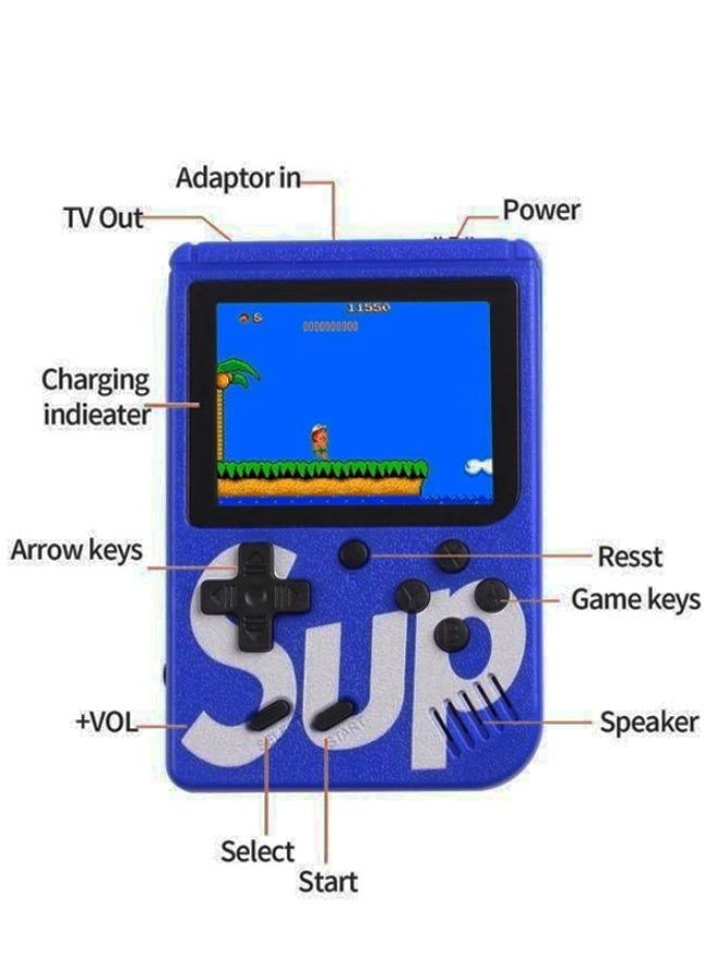 Compare Sup 400in1 Game Box – Wireless Retro Gaming Console with TV Output & External Gamepad Support – Blue at KSA Price