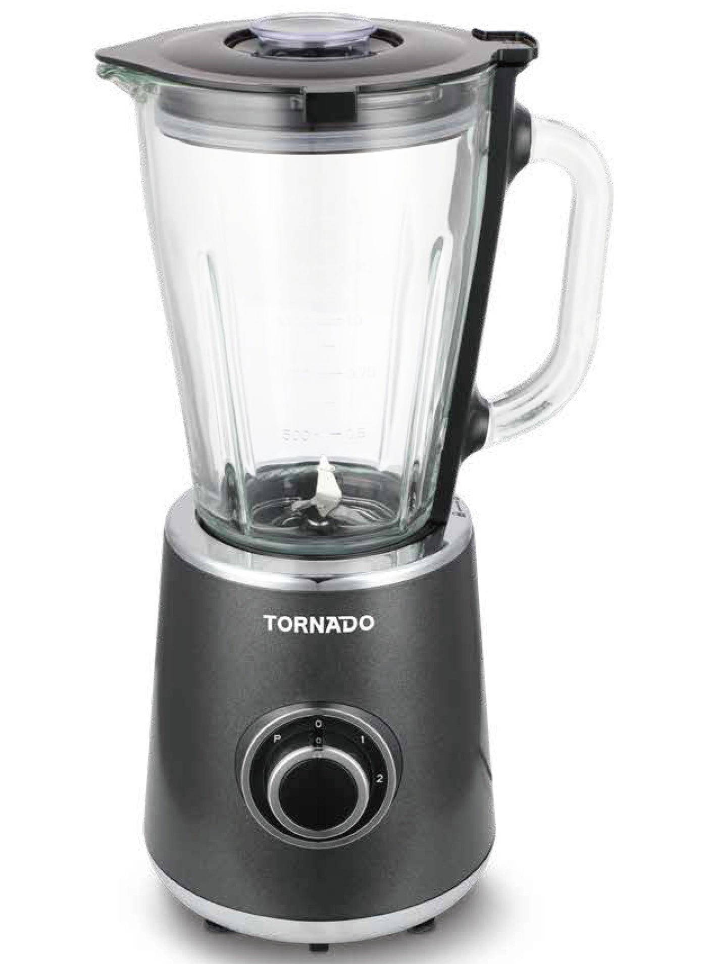 Tornado Blender Grey 1.5L Glass Jar with Powerful…