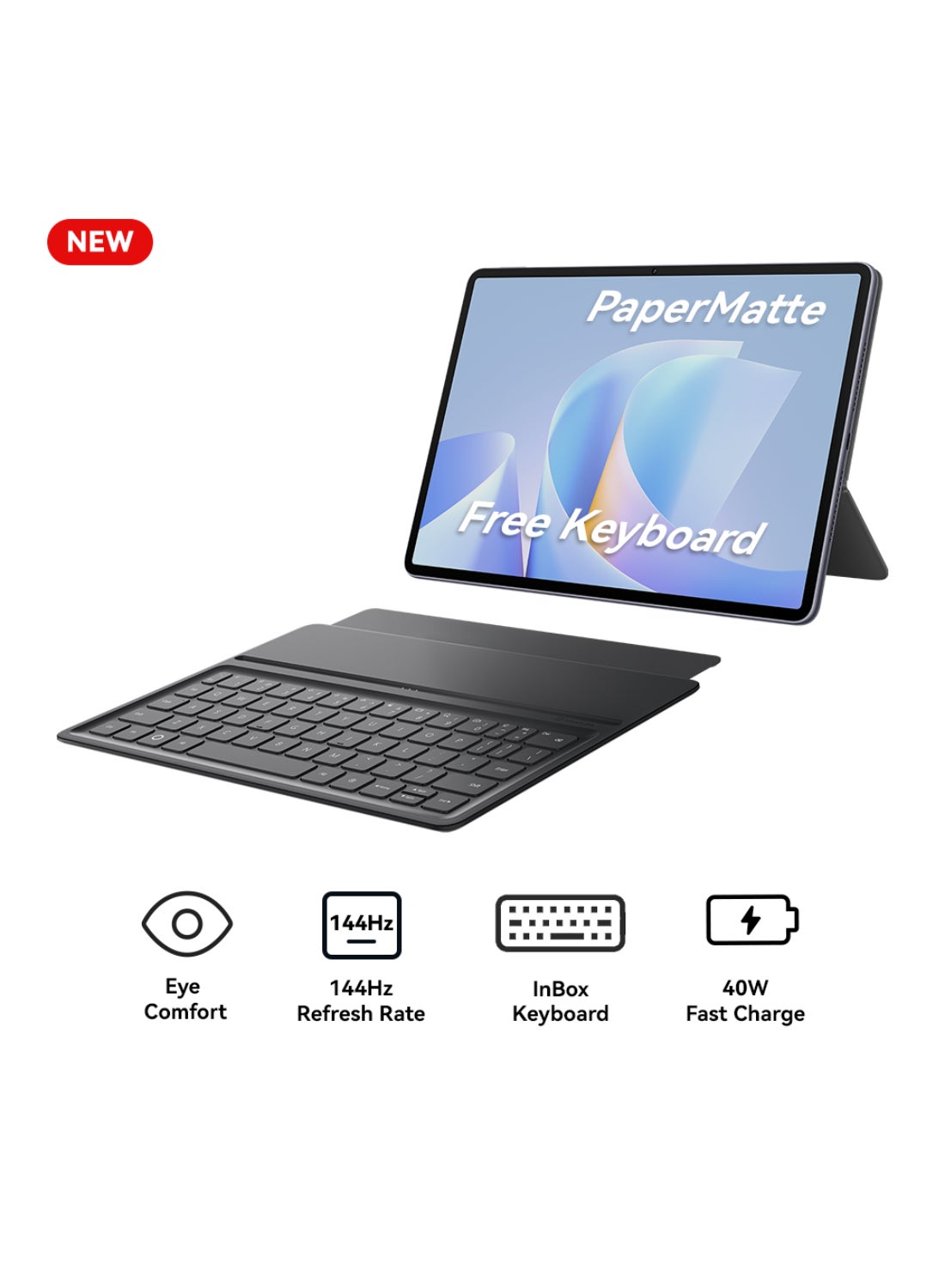 Compare MatePad 11.5 S 2026 PaperMatte Tablet Space Gray 12GB 256GB with Detachable Keyboard  Middle East Version at KSA Price