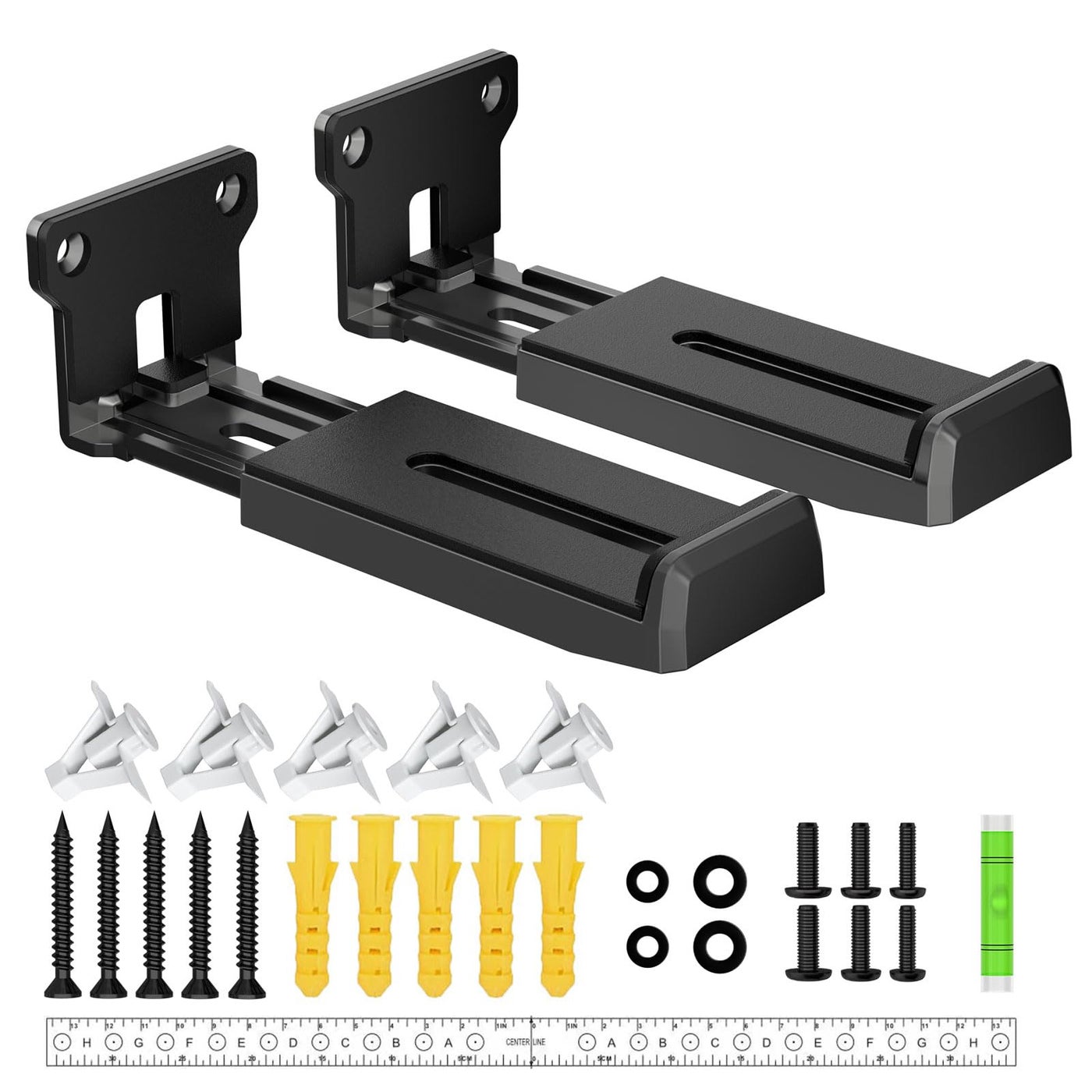 ZUOLACO Soundbar Wall Mount Bracket for Samsung, Bose,…