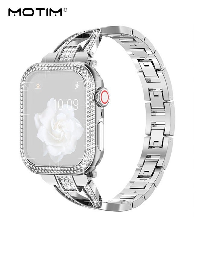 Stainless Steel Band with Case for Apple Watch…