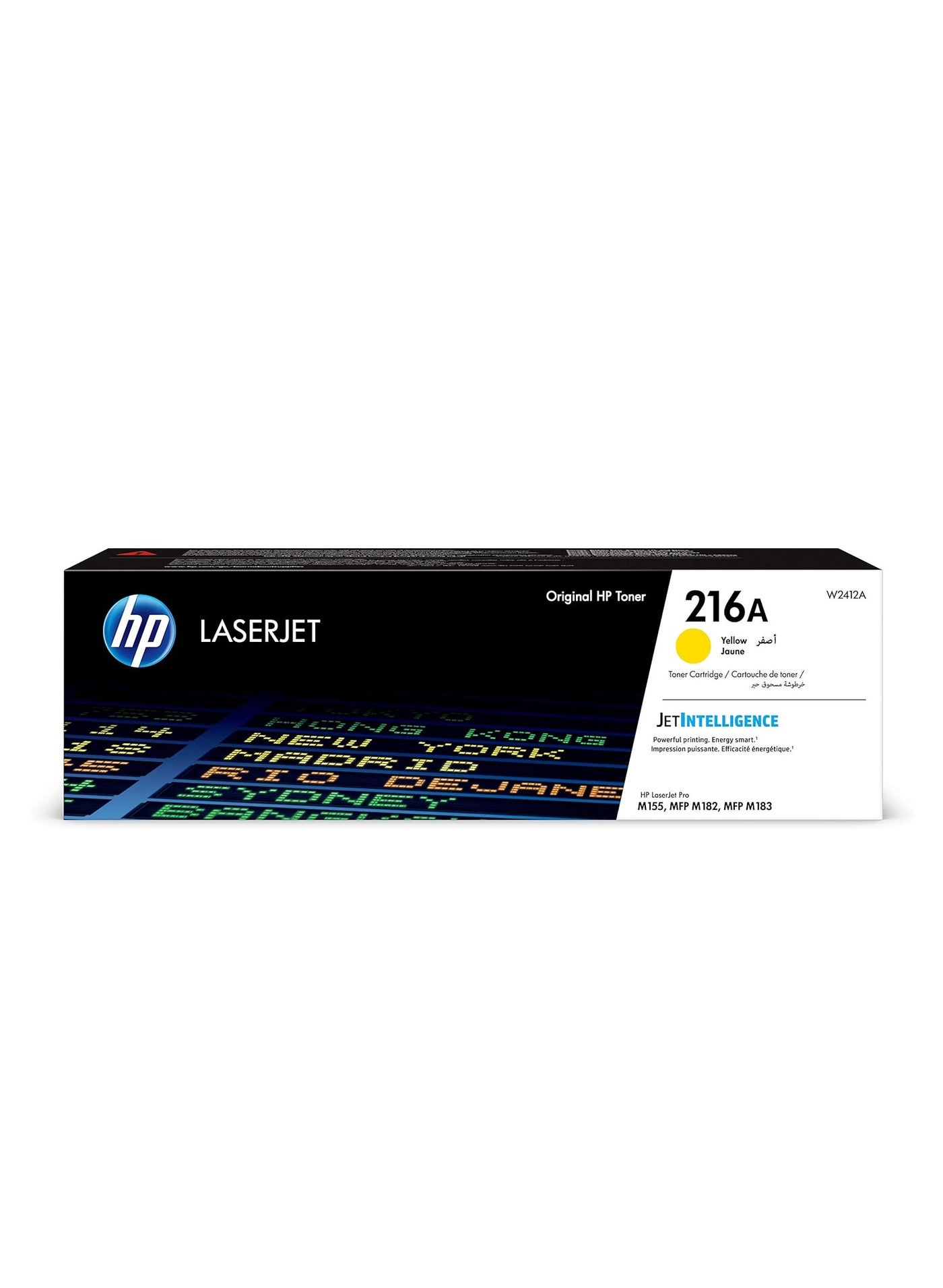 Compare HP W2412A 216A Original LaserJet Toner Cartridge, Yellow, Single Pack Yellow at KSA Price