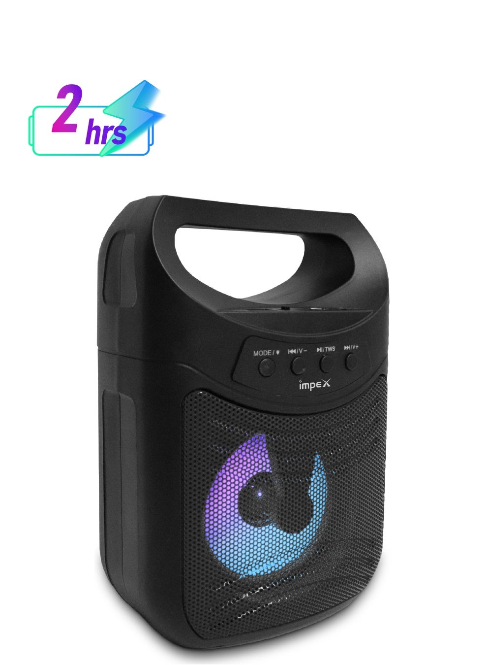 Portable Bluetooth Speaker, 300W PMPO, 4-Inch Speaker,…