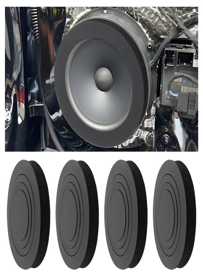 Compare CXCCOI 4PCS 3in1 Car Speakers Foam with Self Adhesive,MultiSize 6 6.5 6.75 Ring Speaker for Car Door Speakers Enhance Sound Clearer,Universal Bass Blockers for 6.5 Speakers 360° Surround at KSA Price