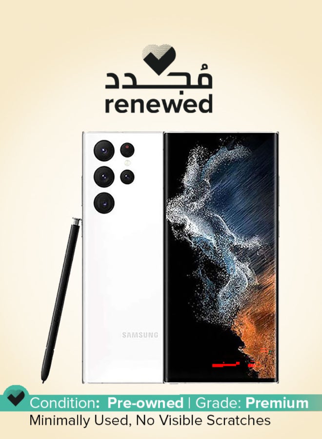 Renewed - Galaxy S22 Ultra Dual SIM Phantom…