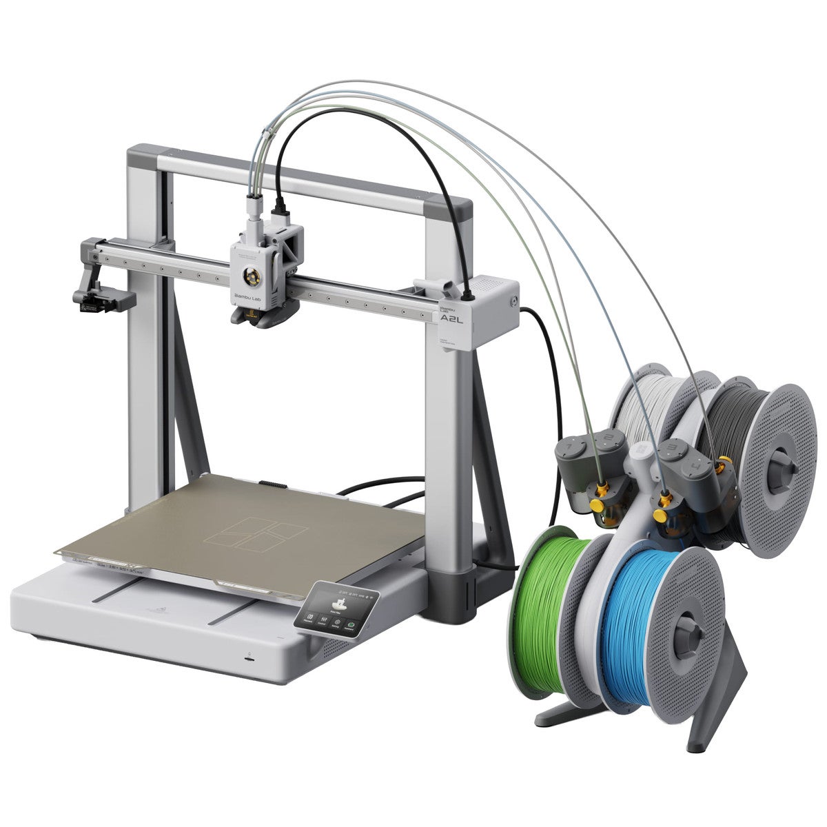 Compare Bambu Lab  3D Printer A2LCombo  with AMS Lite Automatic Material System Silver at KSA Price