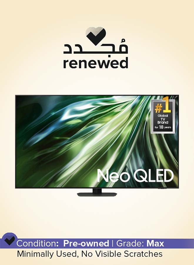 Compare Renewed  75Inch Smart Neo 4K TV  QLED Black at KSA Price