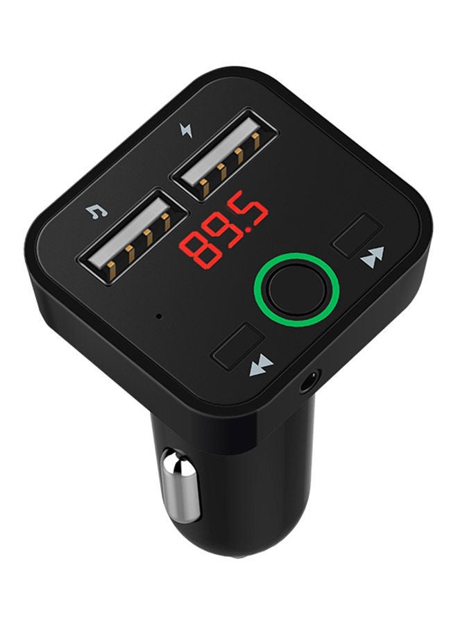 Compare Car Mp3 Bluetooth Player HandsFree FM Transmitter Mobile Phone Charging at KSA Price
