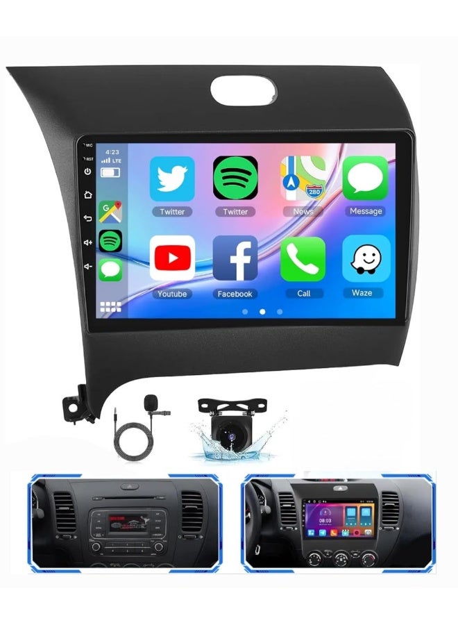 Compare Android Car Stereo Screen For KIA Cerato K3 Radio 20132018 Cerato Carplay Android Auto Wireless 4GB RAM 32GB ROM WiFi DSP Radio BT HD Camera Included Fast Interface at KSA Price