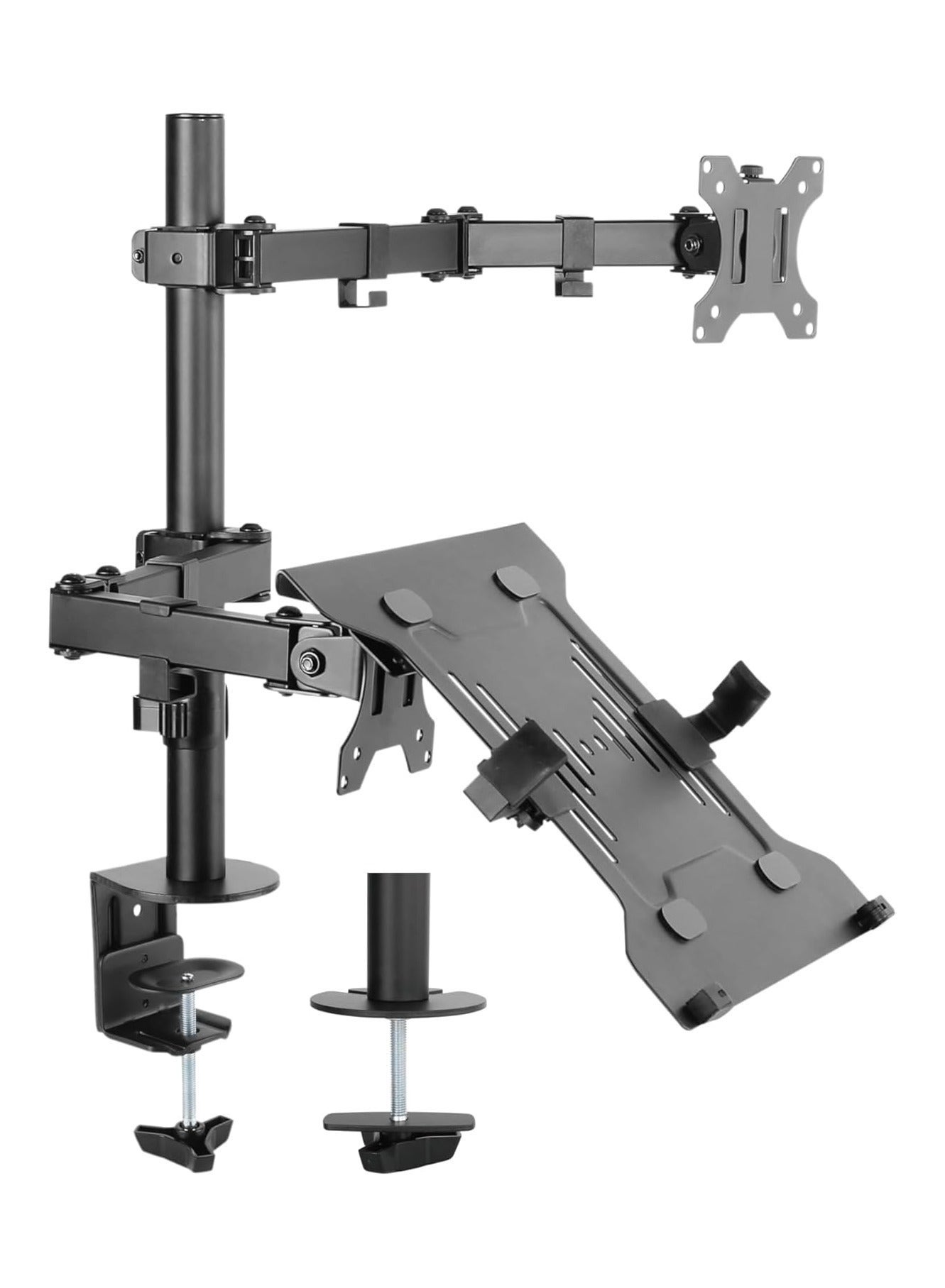 Newstar Laptop Monitor Mount, Dual Monitor Desk Mount…