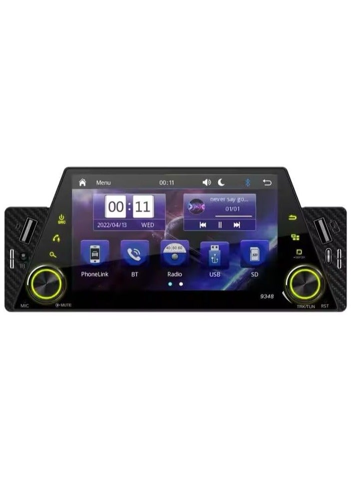 Compare New Universal 1 Din Mp5 DVD DSP BT Wireless Car Play USB Connection Remote Control Mirror Link Car MP5 Player at KSA Price