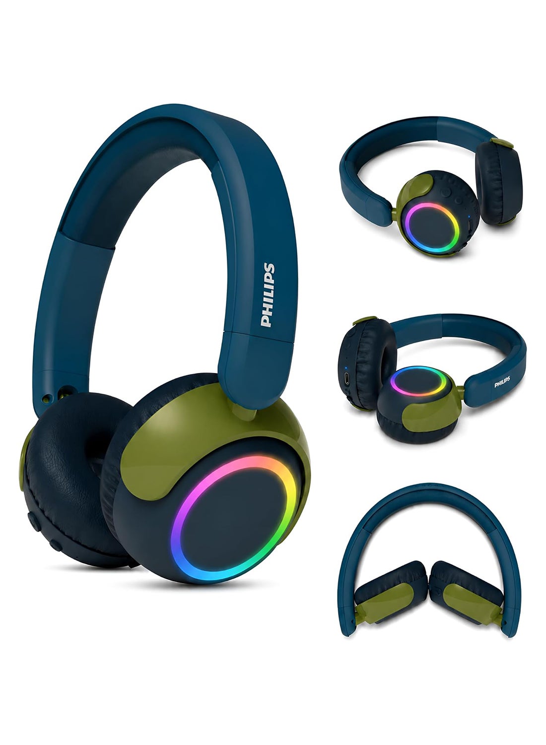 TAK4200CT Kids Wireless On-Ear Headphones with Mic,…