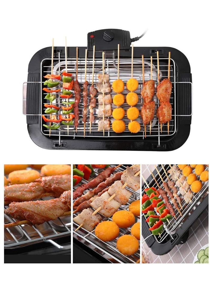 Smokeless Indoor/Outdoor Electric Grill Portable Tabletop…