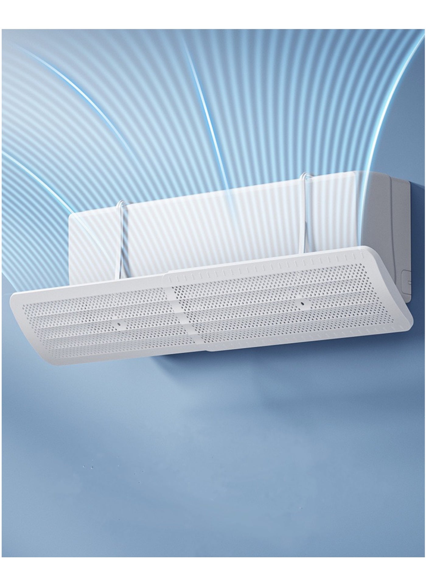 Compare Air Conditioner Deflector, 19.735.4inch Retractable Air Conditioner Air Deflector, Adjustable Wallmounted AC Vent Deflector, AntiWind Baffles, Anti Direct Blowing Windshield Wind Guide for HomeRoomOfficeElderly, Babies, Pregnant Women  （2 in 1） at KSA Price