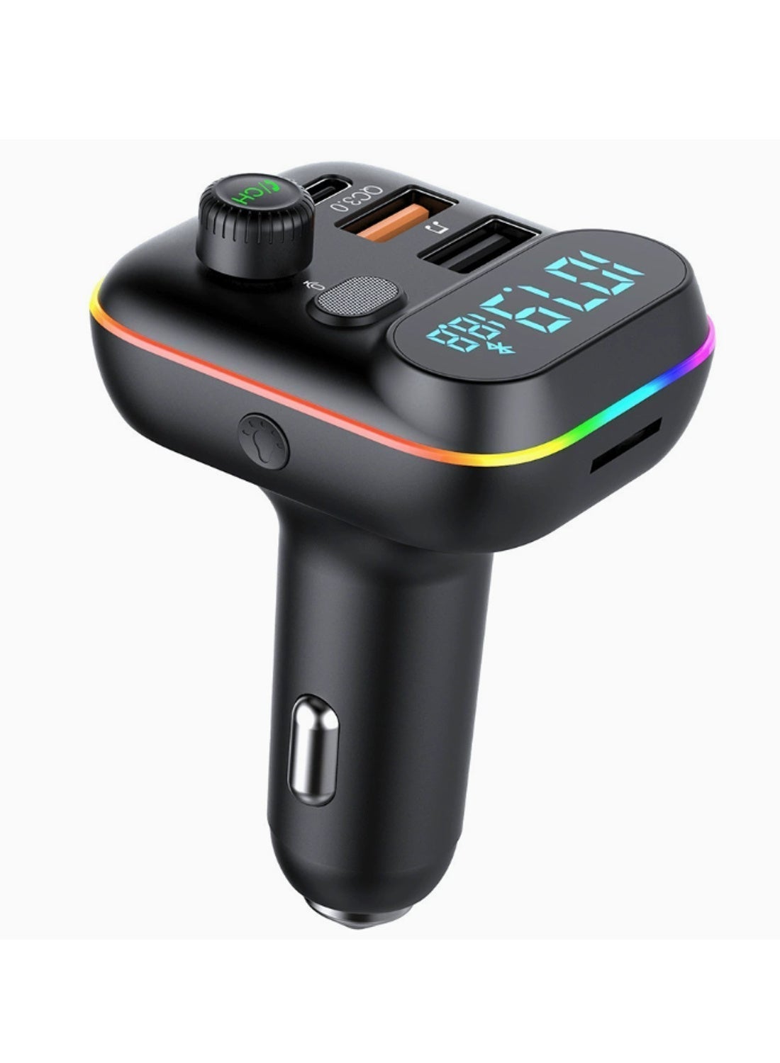 T70 Bluetooth 5.0 Car FM Transmitter with…