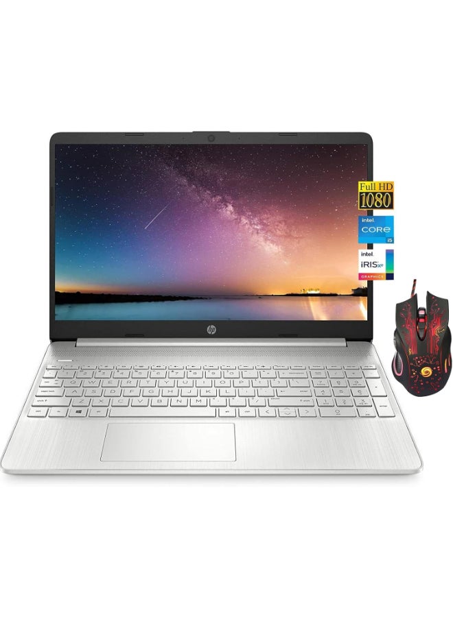 Compare 2023 FHD Display  Laptop With 15.6Inch Display, Intel Core i51135G7 Processor16GB RAM512GB SSDIntel Iris XE GraphicsWindows 11 Home EnglishArabic Silver at KSA Price