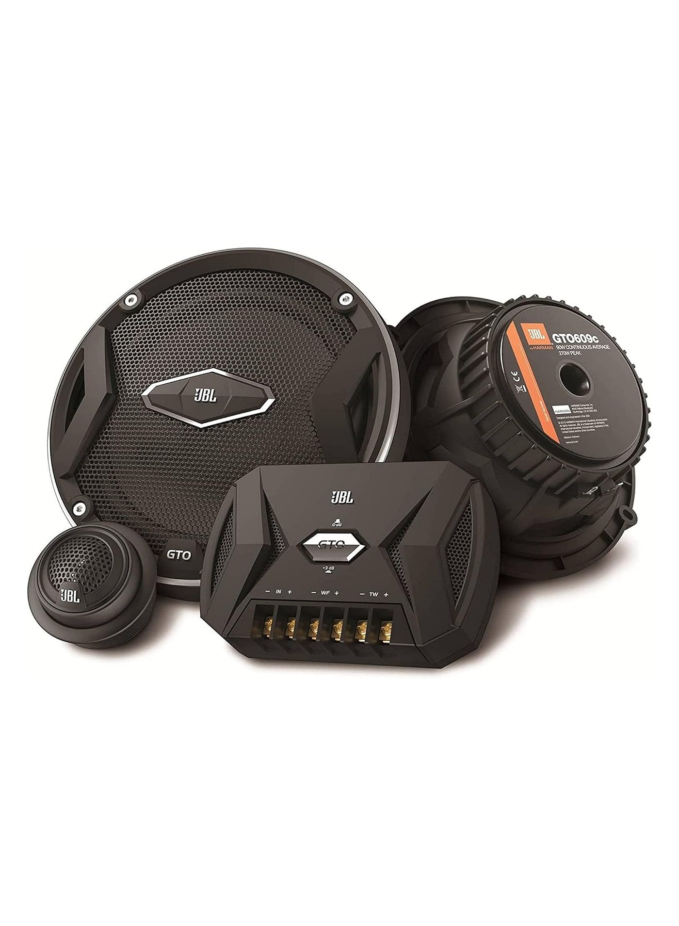 Compare GTO609C 6.5 2Way Component Car Speakers – Nominal Power 5W200W, Peak Power 270W at KSA Price