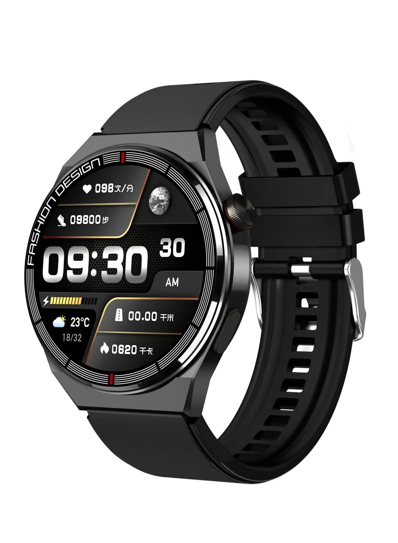 Compare MXWH04 1.28 inch Sports Smart Watch with Wireless Charging at KSA Price