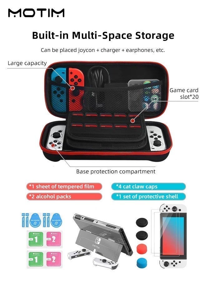 10-in-1 Switch Carrying Case for Nintendo Switch…