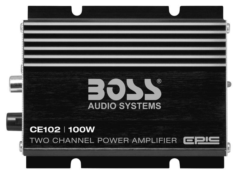 BOSS Audio Systems CE102 2 Channel Car Amplifier…