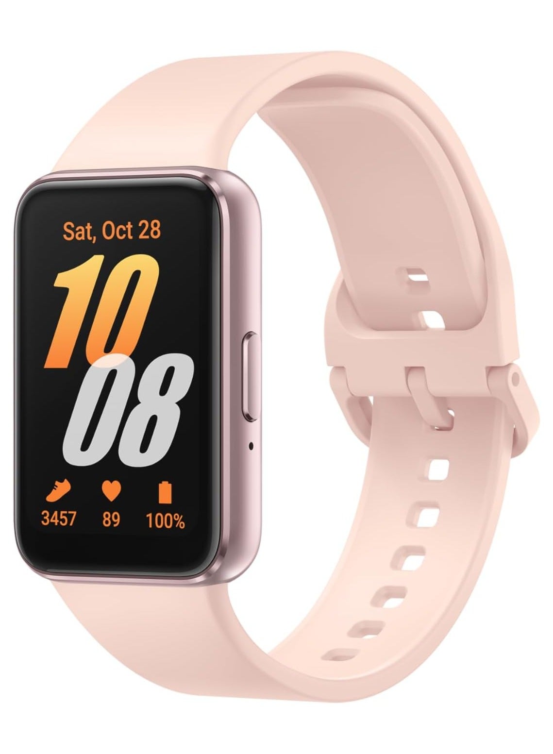 Compare Fit 3 Smartwatch Amoled Display, Accelerometer, Barometer, Gyro Sensor, Optical Heart Rate Sensor, Light Sensor PinkPink color at KSA Price