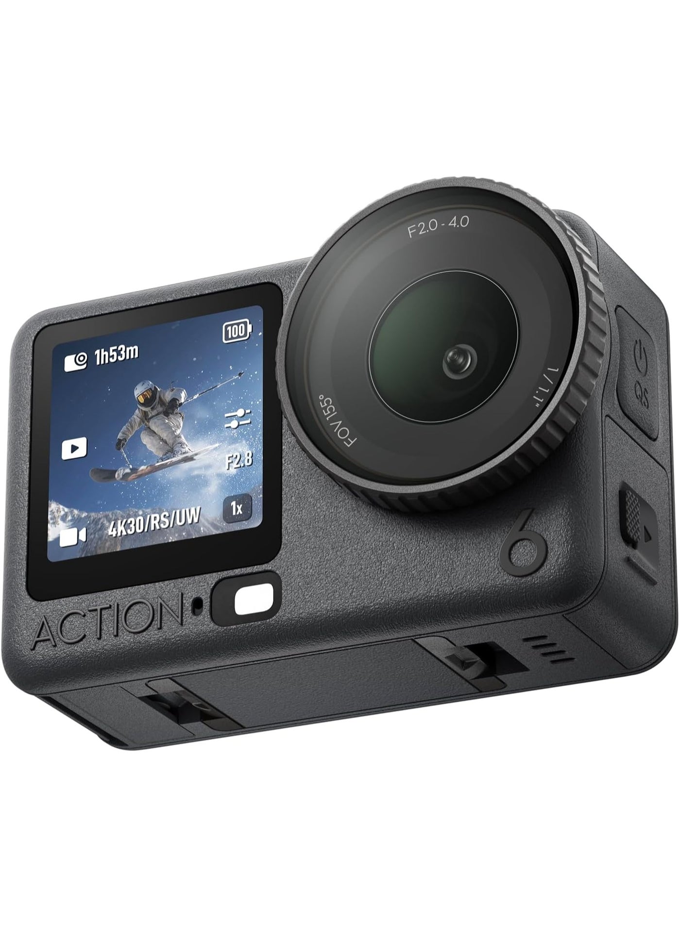 Compare Osmo Action 6 Adventure Combo, Action Camera With 11.1? Square Sensor, Variable Aperture of f2.0–f4.0, Extended Battery Life With 3 Batteries, Action Camera 4K for Long Outdoor Filming at KSA Price