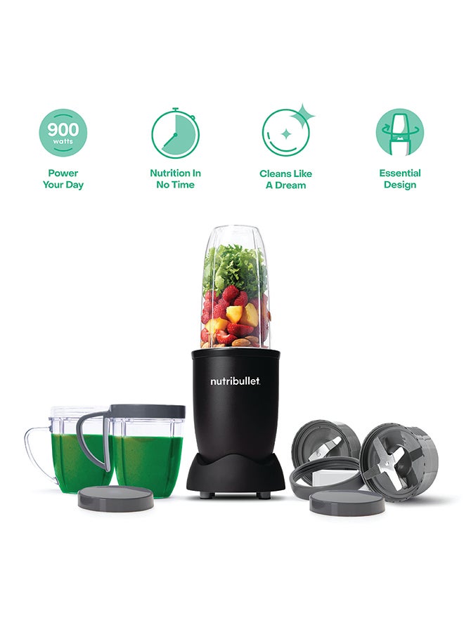 Compare 9Piece Accessories, 900 W MultiFunction High Speed Blender, Mixer System with Nutrient Extractor, Smoothie Maker, 700 ml, NB91212AK, 1Year Warranty, All Black 700 ml 900 W NB91212AK All Black at KSA Price