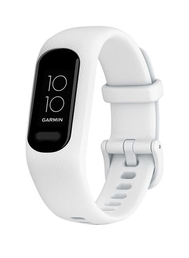 Compare Vivosmart  5  42MM  Up To 7 Days Battery Life  0.41inch Oled Display, Scratch Resistant, Acrylic, Heart Rate Monitor, Stress Tracking, Gps Tracking, Steps Tracking, iOS and Android Compatible White at KSA Price