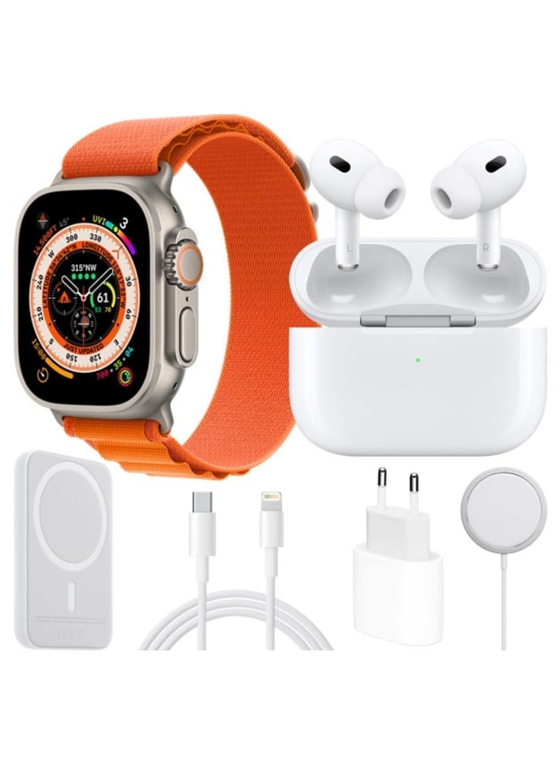 X8 Smart Watch Ultra Combo Box with Strap, Pods…