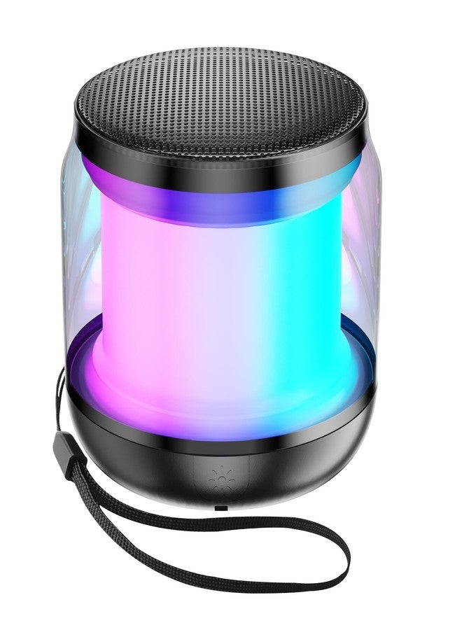 Compare NOTOKA Mini Portable Bluetooth Speakers Wireless,TWS Pairing Small Bluetooth Speaker，with Lights and Lanyard,Gifts for WomenGirls, Boys and Kids for Christmas Black at KSA Price