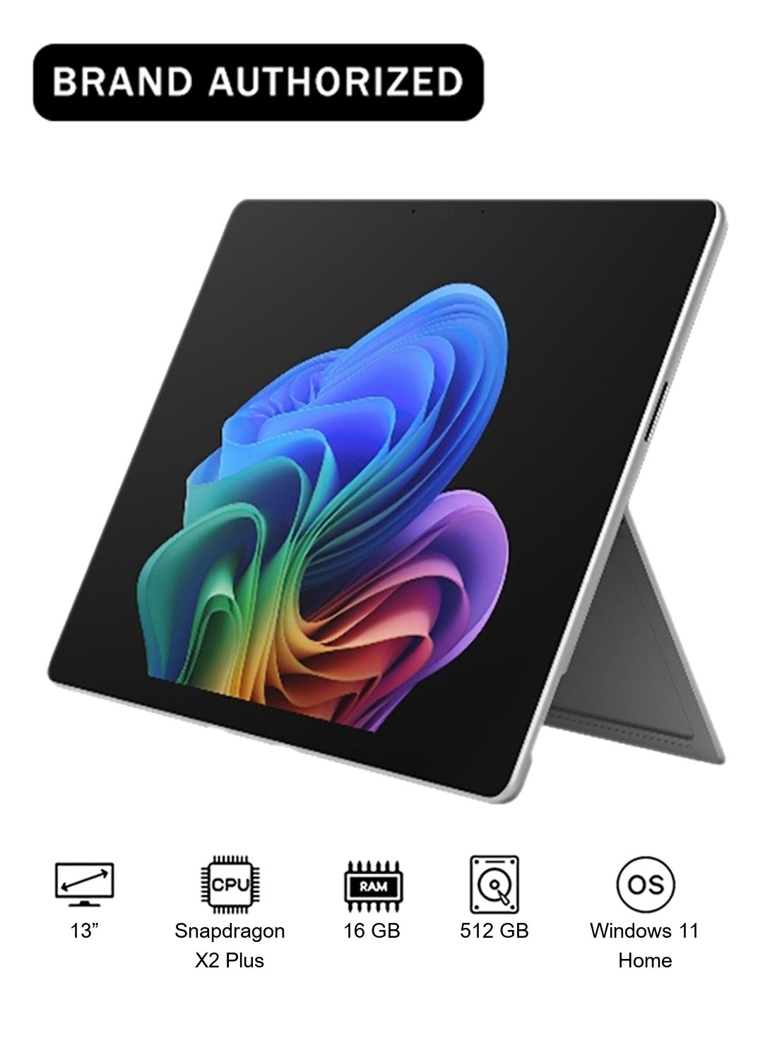 Compare Surface Pro 13 12th Edition | LCD | 10 Core | Copilot+PC | 120Hz Display | Snapdragon X2 Plus | 16GB RAM | 512GB SSD | Platinum | EnglishArabic Platinum at KSA Price