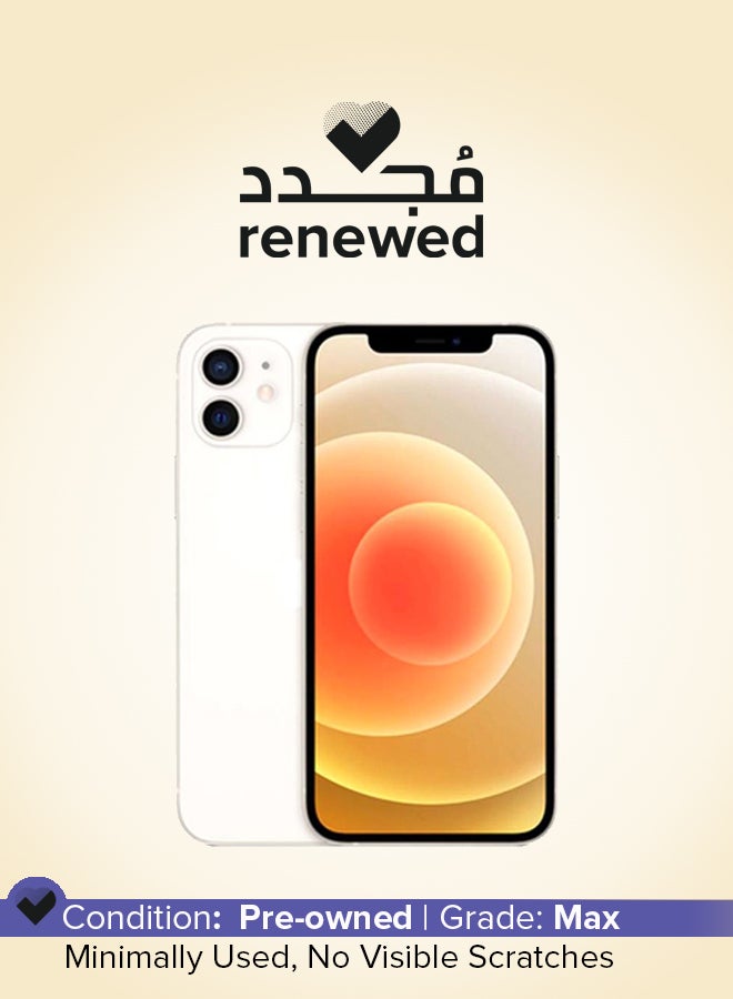 Compare Renewed  iPhone 12 128GB White 5G With Facetime  International Version at KSA Price