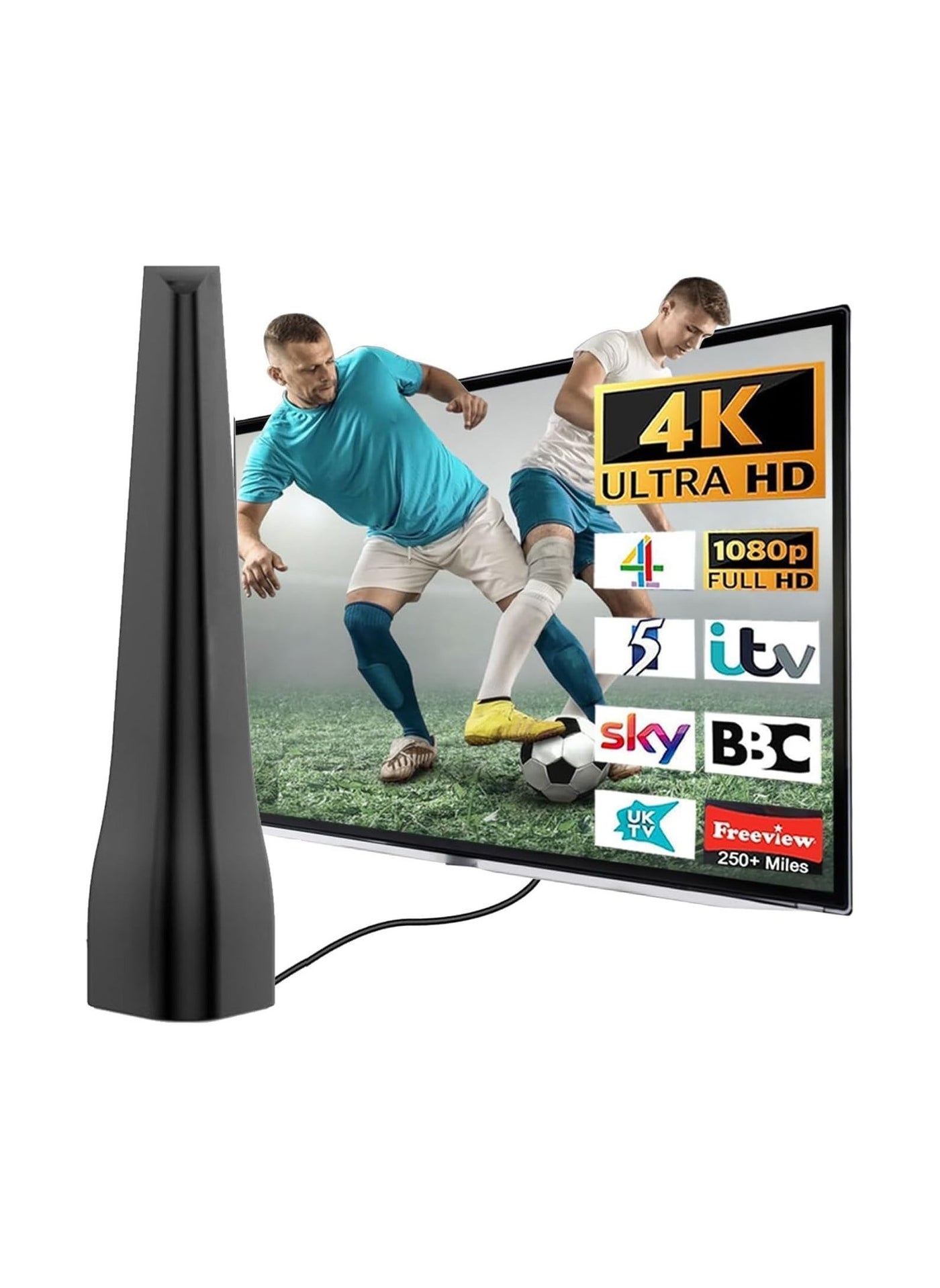 Digital TV Antenna for Smart tv, Outdoor/Indoor…