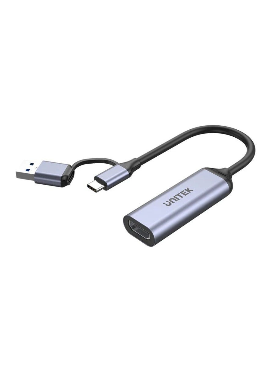 UNITEK HDMI to USB-C/USB-A Video Capture Card – 4K…