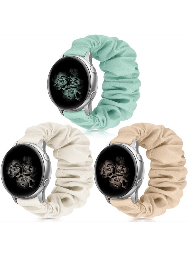 20mm 22mm Scrunchies Watch Bands, Cute Elastic Replacement…